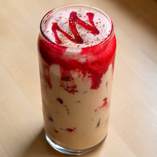 Strawberry Cheesecake Iced Latte
