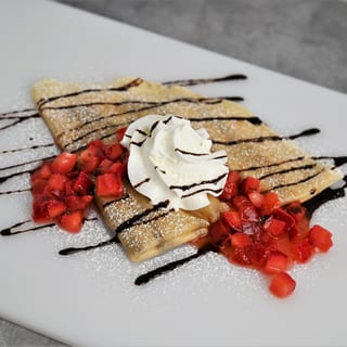 Chocolate Strawberry Crepe