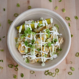 Zesty Garlic Dumpling Bowl