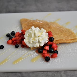 Berries and Cream Crepe