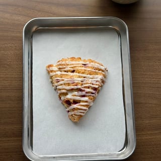 Raspberry Lemon Scone