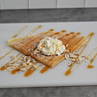 Caramel Banana Crepe