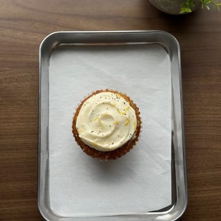 Gluten Free Lemon Poppyseed Muffin
